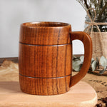 Load image into Gallery viewer, 400ml Handmade Wooden Cup Chinese Style Primitive Drinking Cup
