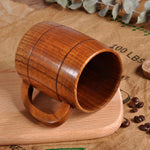 Load image into Gallery viewer, 400ml Handmade Wooden Cup Chinese Style Primitive Drinking Cup
