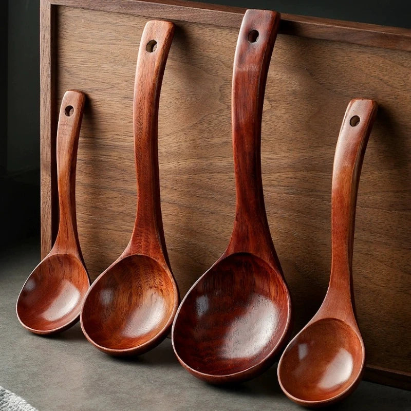 Solid Wood Non-stick Special Spoon