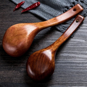 Solid Wood Non-stick Special Spoon