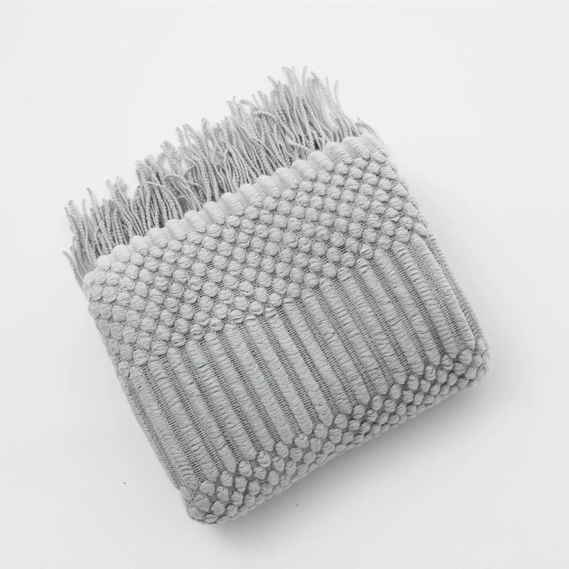 Boho Woven Throw Blanket