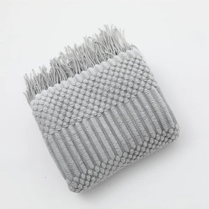 Boho Woven Throw Blanket