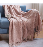 Load image into Gallery viewer, Boho Woven Throw Blanket
