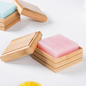 Simple Bamboo Manual Soap Box