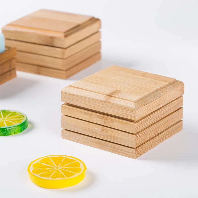 Simple Bamboo Manual Soap Box