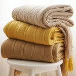 Load image into Gallery viewer, Boho Woven Throw Blanket
