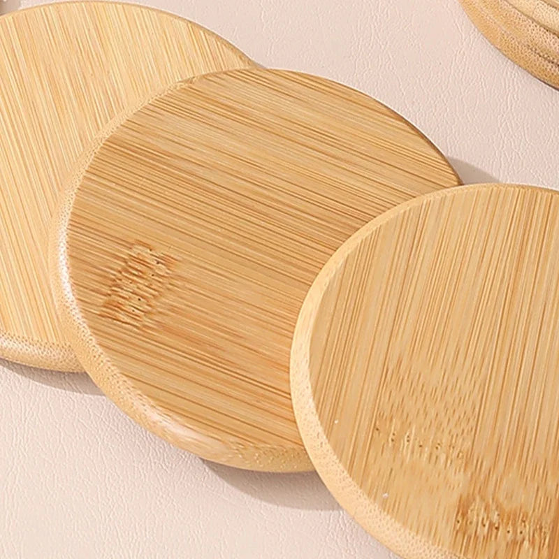 Bamboo Coaster Set