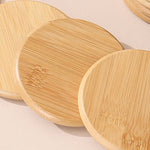 Load image into Gallery viewer, Bamboo Coaster Set
