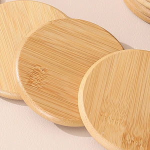 Bamboo Coaster Set
