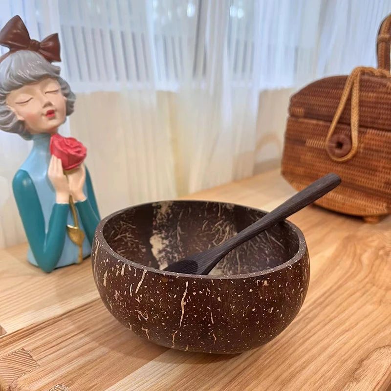 Natural Coconut Bowl Set