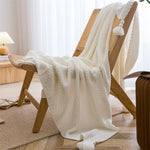 Load image into Gallery viewer, Nordic Blankets for Bed Sofa Couch Chunky Knit Bedspread Knitted Throw Blanket
