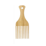 Load image into Gallery viewer, 2Pcs/Set Natural Bamboo Wooden Comb Anti-Static Afro Fork Combs
