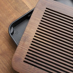 Load image into Gallery viewer, Portable Bamboo Tea Tray
