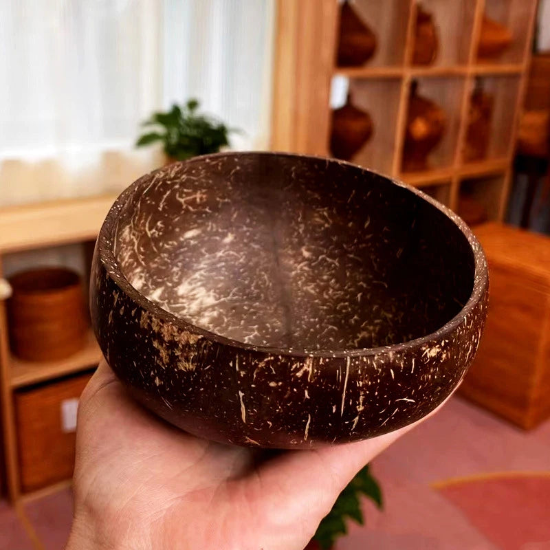 Natural Coconut Bowl Set