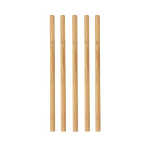 Reusable Bamboo Straws Natural Eco-friendly Portable