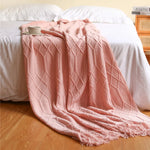Load image into Gallery viewer, Boho Woven Throw Blanket
